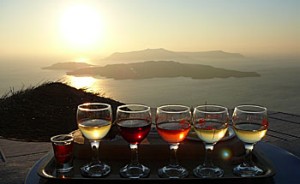 The wines of Santorini