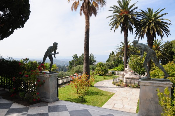 A visit to the Achillion palace in Corfu